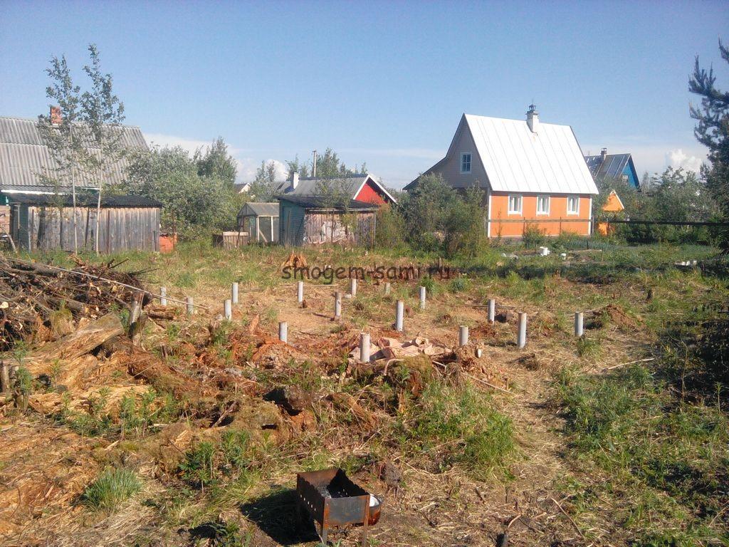 строительство каркасной бани своими руками