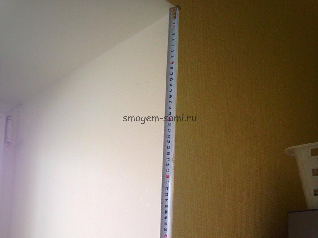 как клеить пластиковый уголок на обои