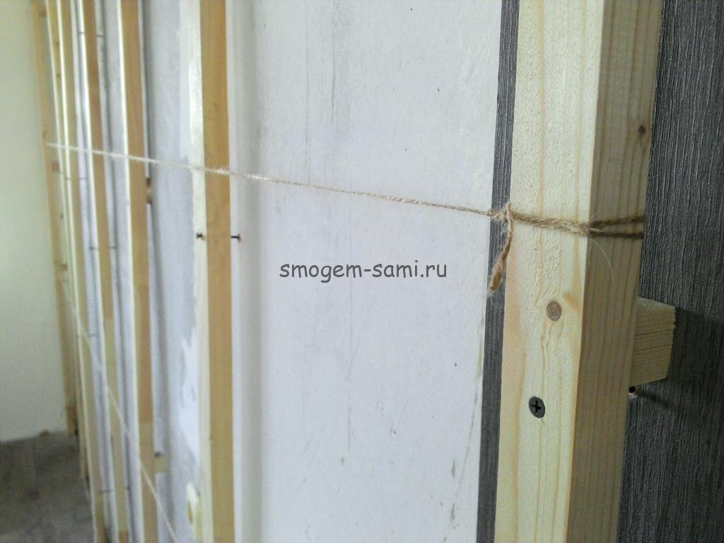 как сделать фальш стену своими руками